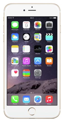 Sim Free iPhone 6 Plus Certified Pre Owned 16GB - Gold.